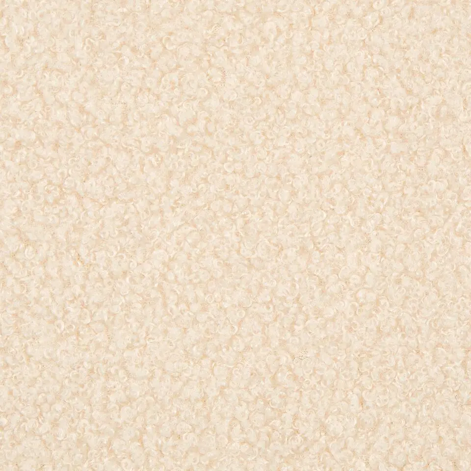 EMERY - Barkruk set van 2 - Lichtbeige - Bouclé