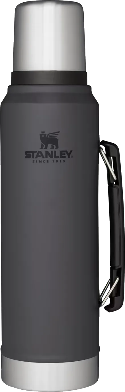 Stanley Classic Vacuum Bottle 1 L Charcoal