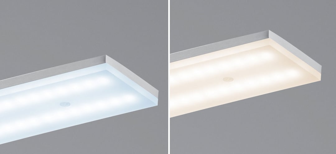 HELL LED Pendelleuchte SIRA130 cm alufarbig eloxiert