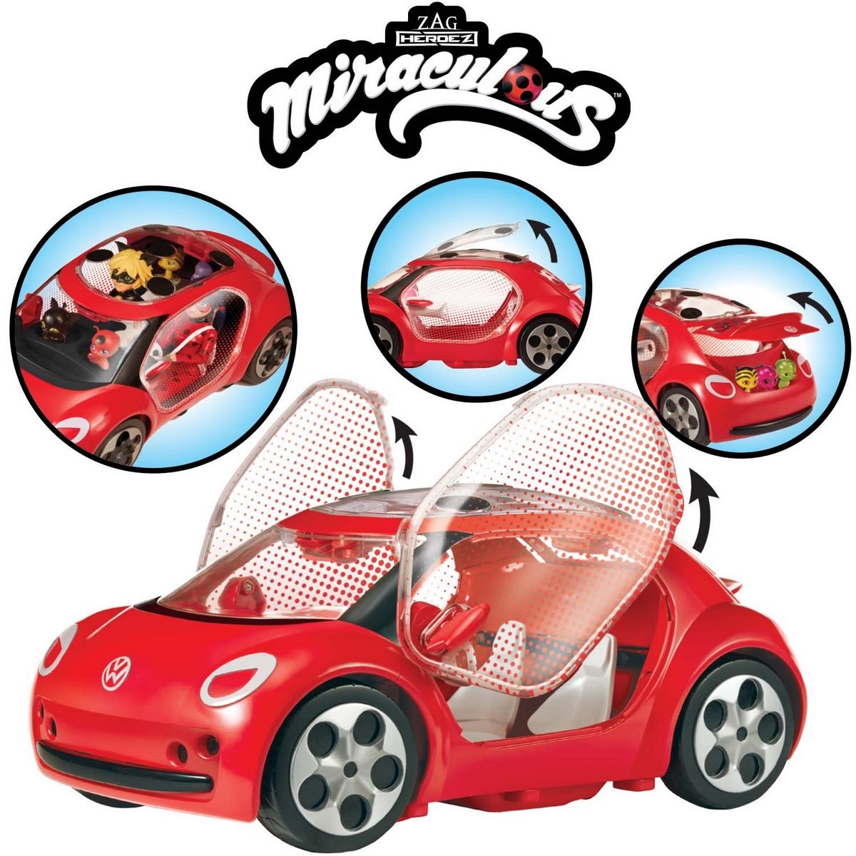 Voiture E-Beetle Miraculous Ladybug