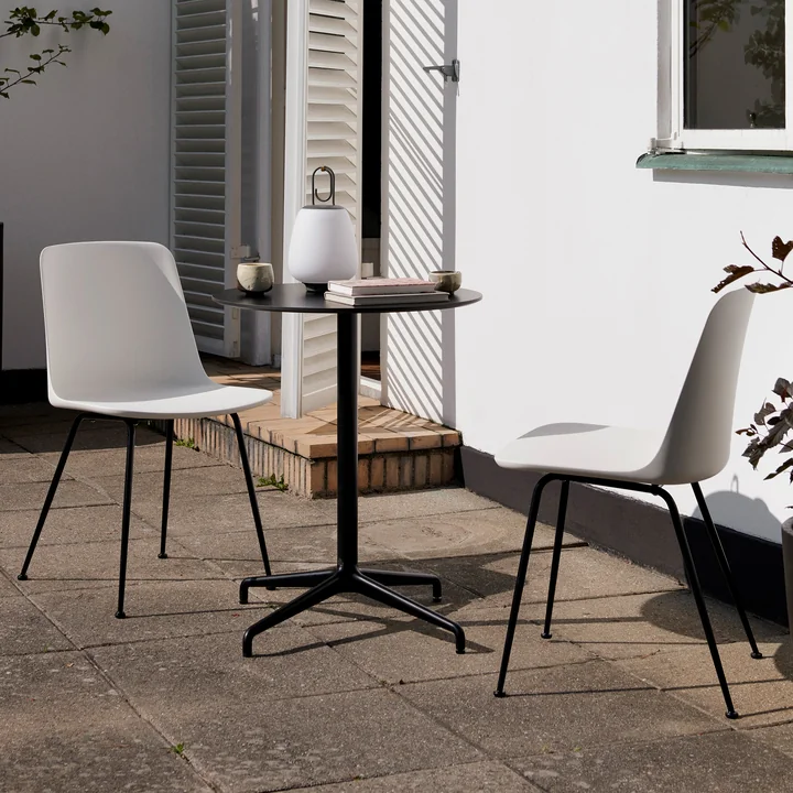 &Tradition - Rely HW70 Outdoor Chair, schwarz / schwarz