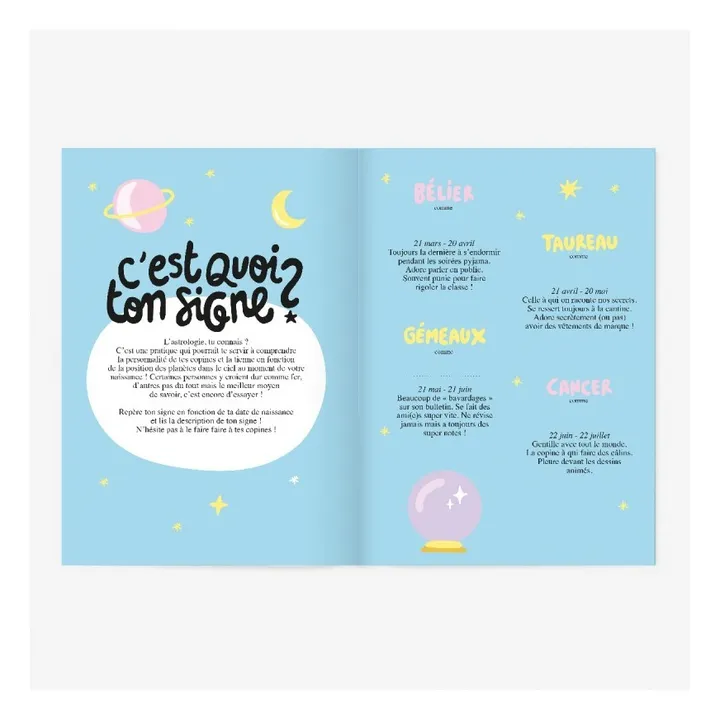 Minus Editions Cahier d'amitié - Gang de filles