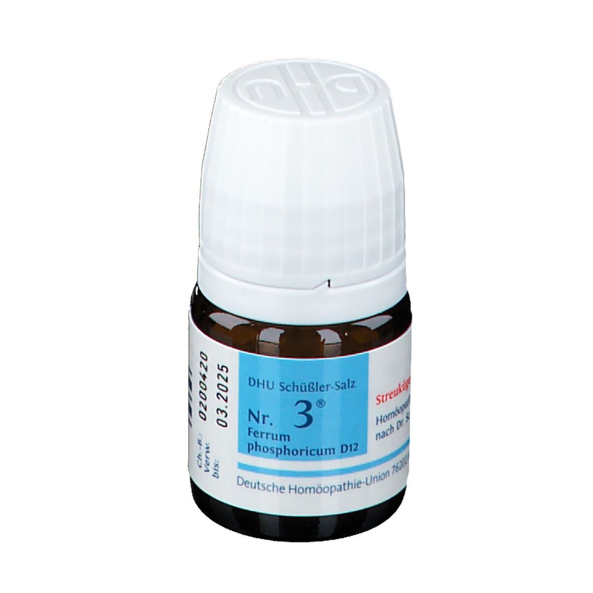 DHU Schüßler Nr. 3 Ferrum phosphoricum D12
