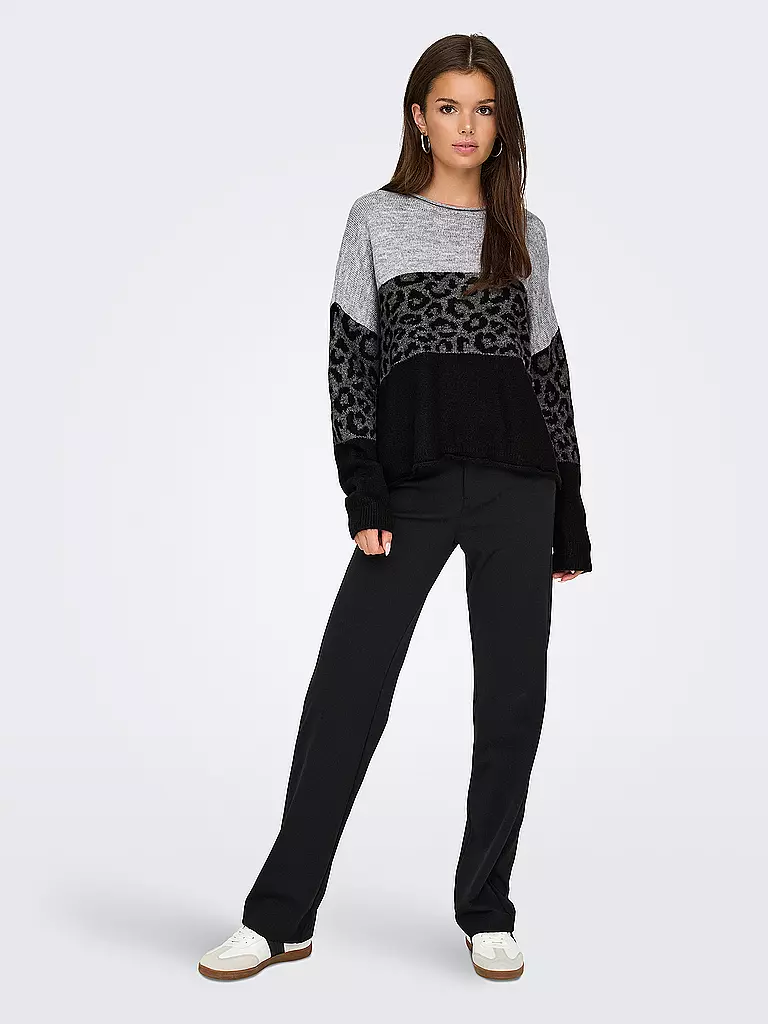 ONLY Pullover ONLJADE hellgrau