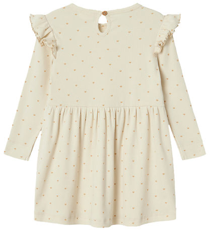 Lil' Atelier Kjole - Rib - NmfGago - Turtledove