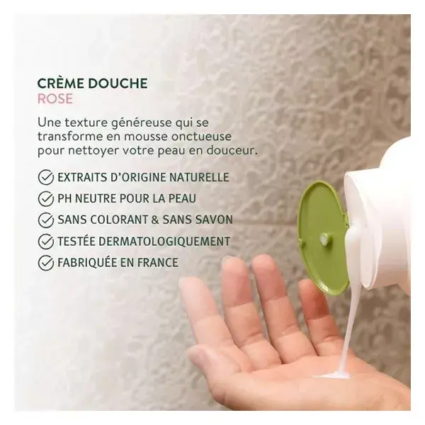 Le Petit Olivier - Creme de Banho Extra Suave - Aroma de Rosas - Sem Sabão 500ml