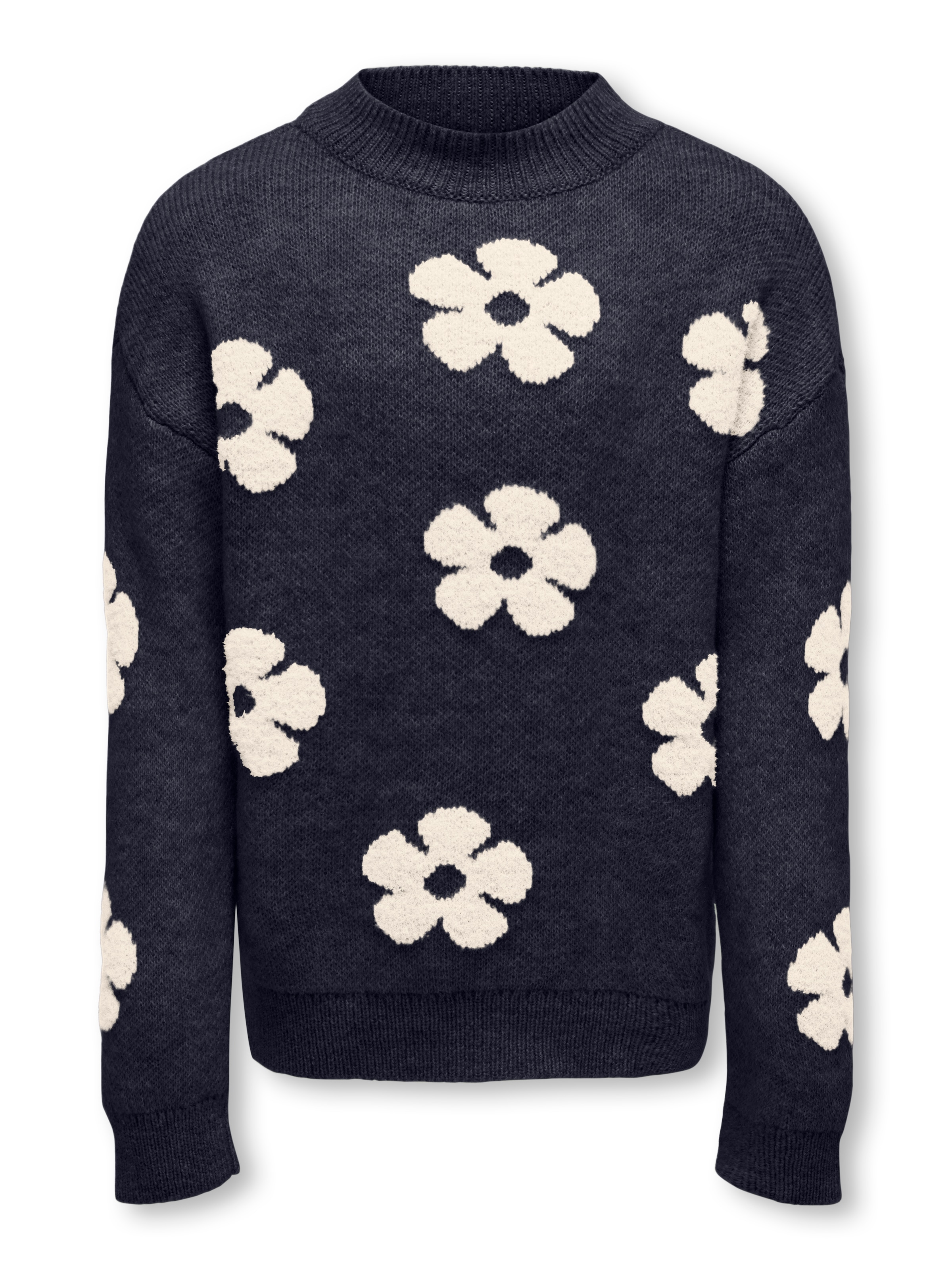 KIDS ONLY Strickpullover »KOGNAJA L/S FLOWER PULLOVER KNT«
