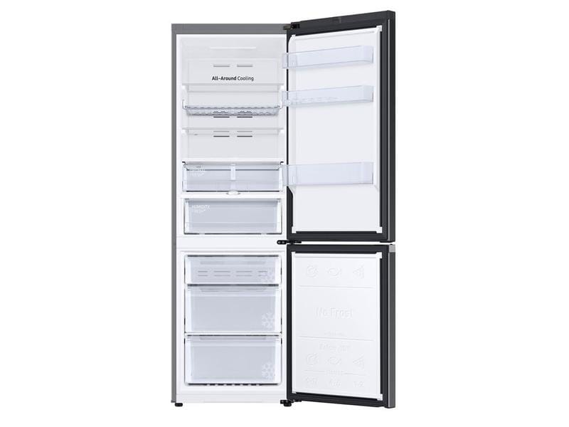 Samsung Kühl-Gefrierkombination RB34C605CB1/WS Rechts, Wech Freistehendes Kombigerät mit Kühlschrank oben und Gefrierschrank unten