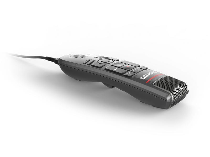 Philips Diktiermikrofon SpeechMike Premium Touch 3800 Diktiermikrofon für erstklassige Aufnahmen