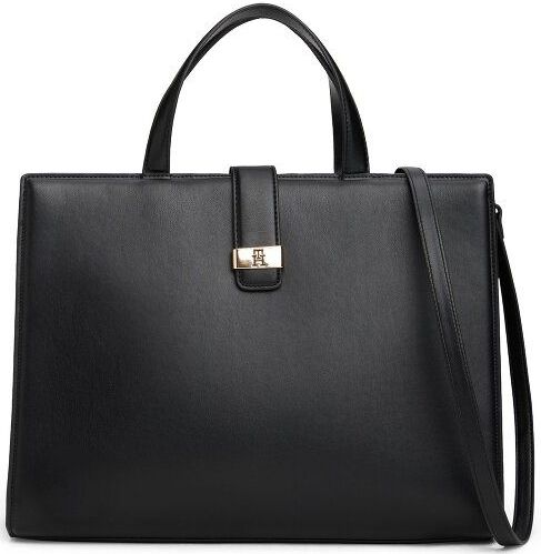 Tommy Hilfiger TH Heritage Shopper Tas 36.5 cm  zwart