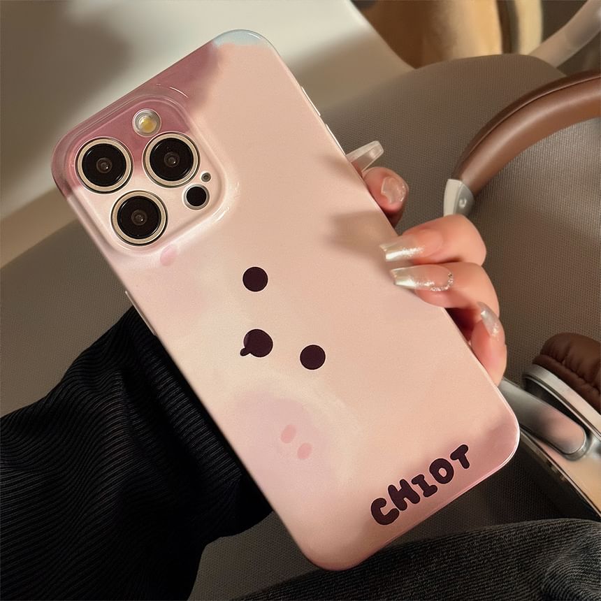 kloudkase - Hondentelefoonhoesje - iPhone 16 Pro Max / 16 Pro / 16 Plus / 16 / 15 Pro Max / 15 Pro / 15 Plus / 15 / 14 Pro Max / 14 Pro / 14 Plus / 14 / 13 Pro Max / 13 Pro / 13