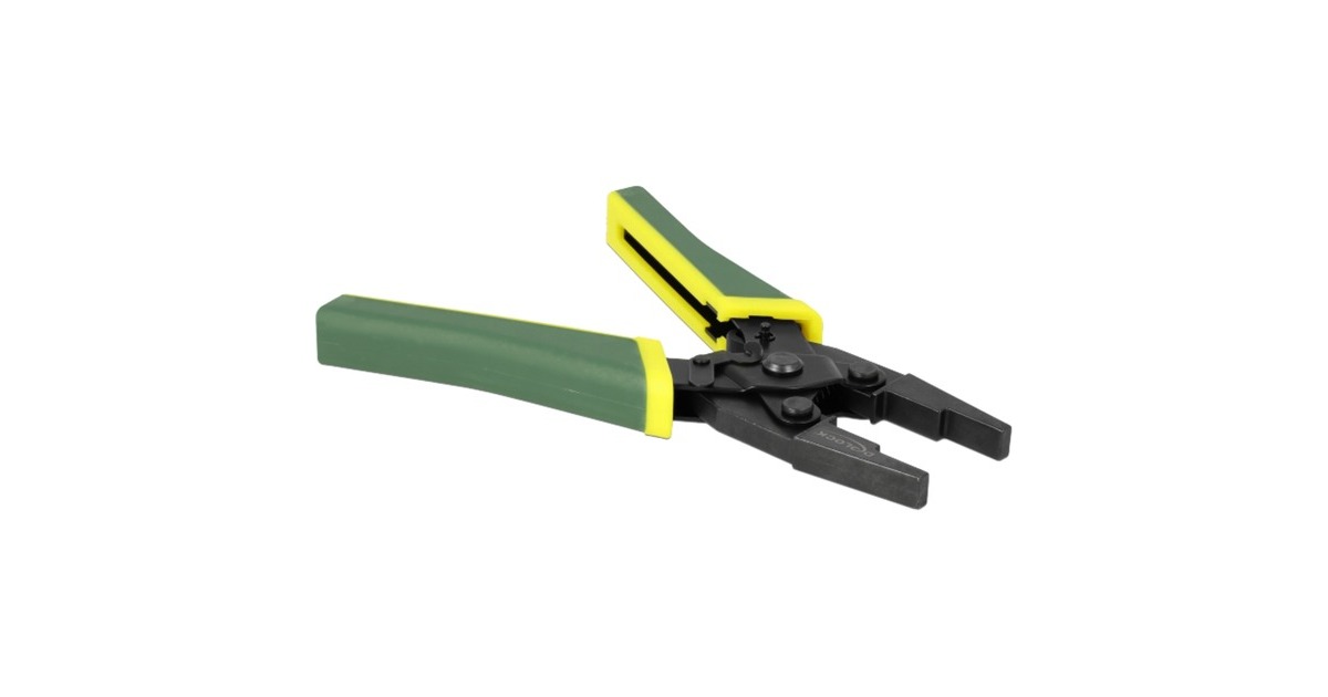 DeLOCKParallelle netwerk tang krimptang  (Groen/geel)