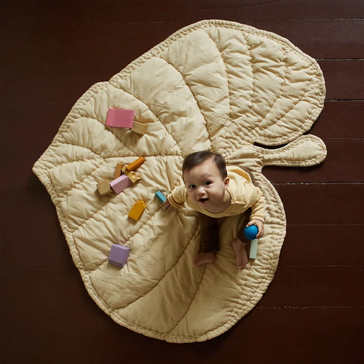 Nofred - Leaf Spieldecke, burgundrot
