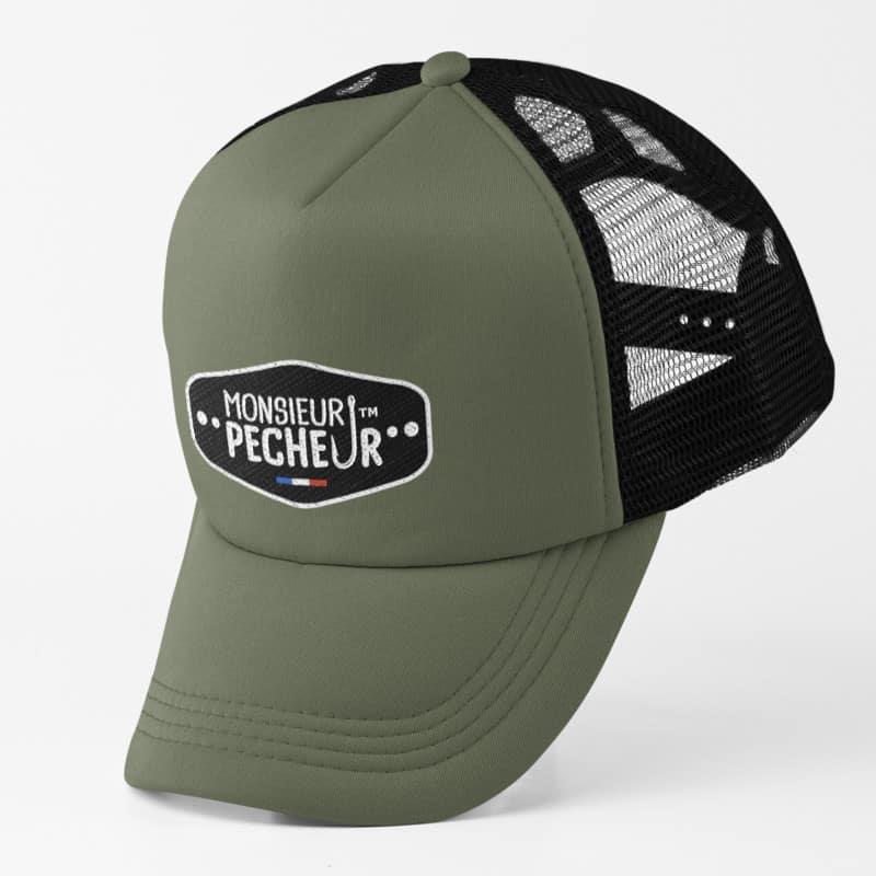 Casquette Monsieur Pêcheur Filet - Olive Black