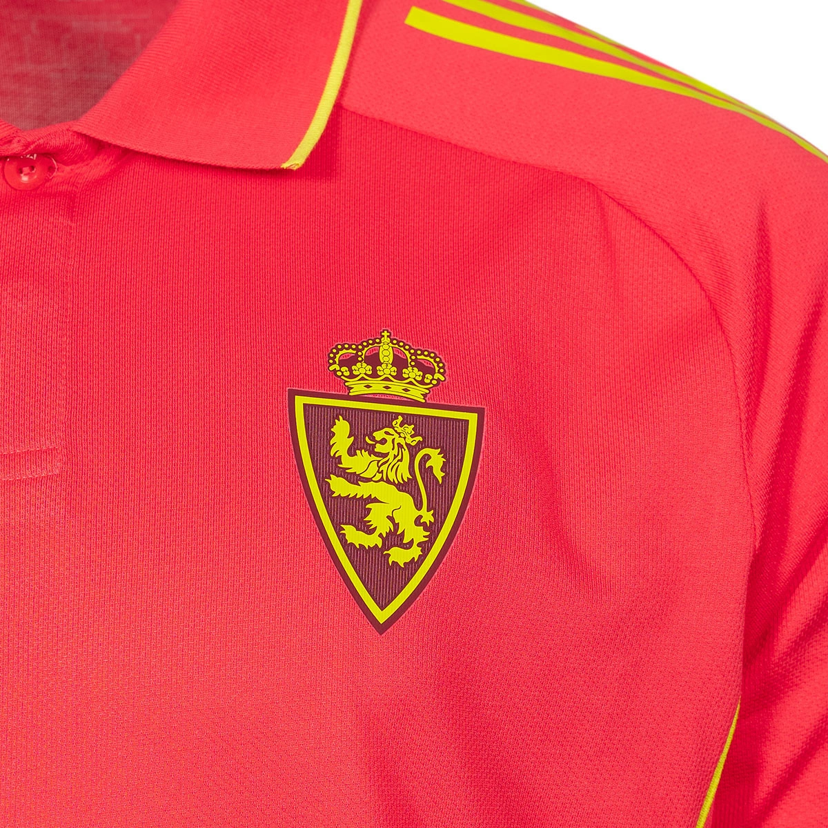 Polo adidas Real Zaragoza Passeio Jogador 25-26