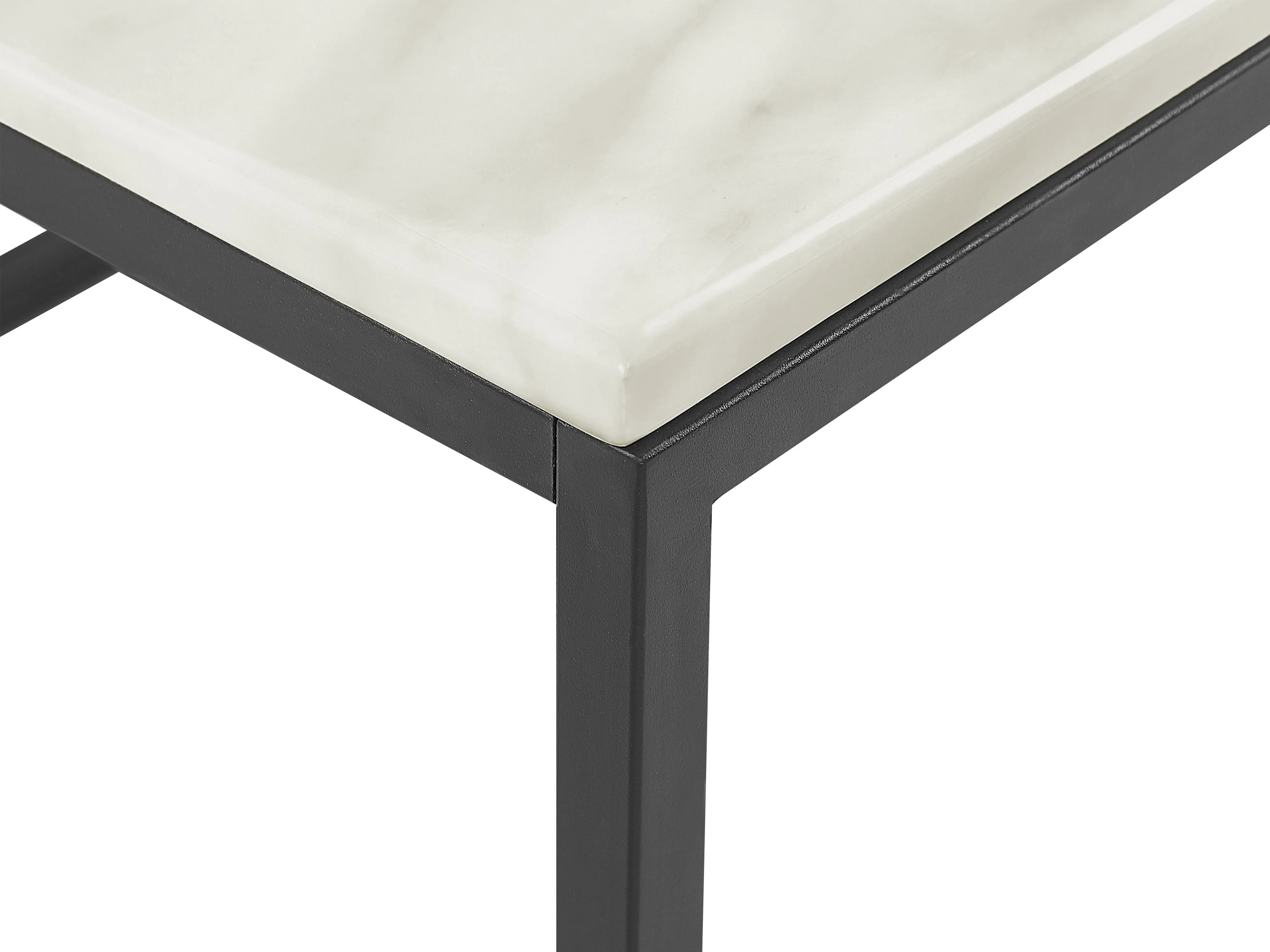 Salontafel DELANO Marmer/zwart