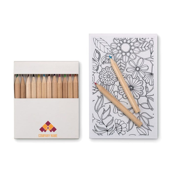 GiftRetail MO8850 - PAINT&RELAX Set de dessin adulte
