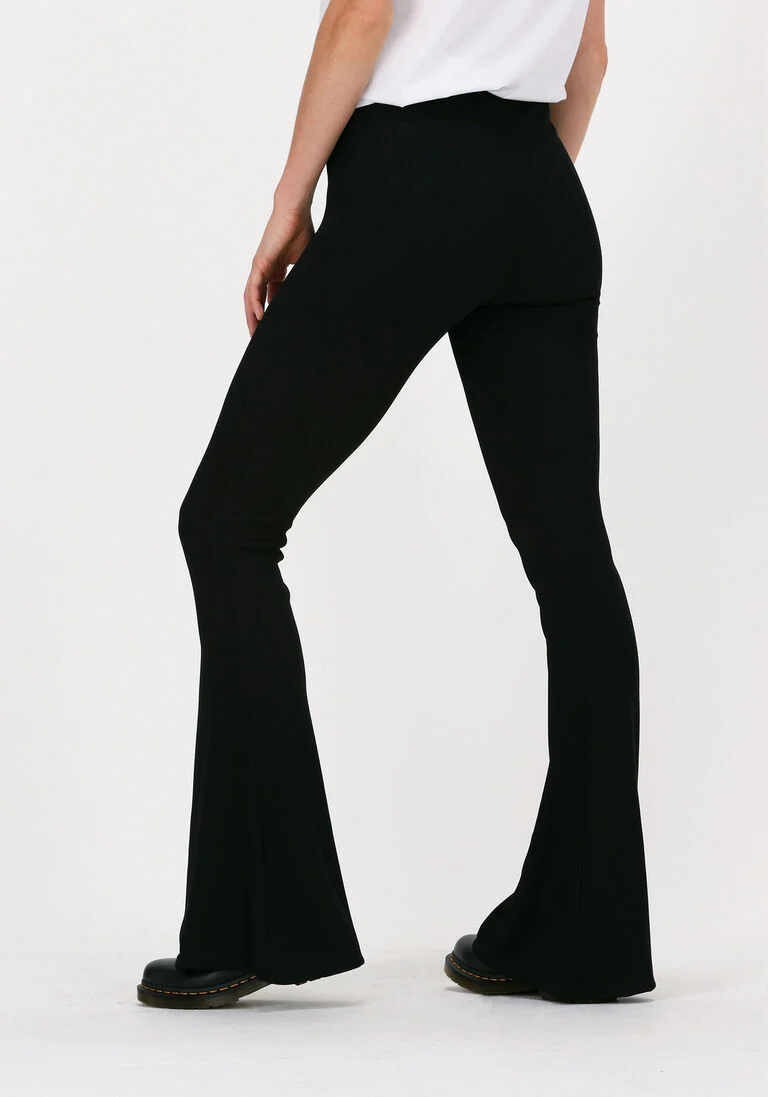 CATWALK JUNKIE zwarte catwalk junkie flared broek tr party pants