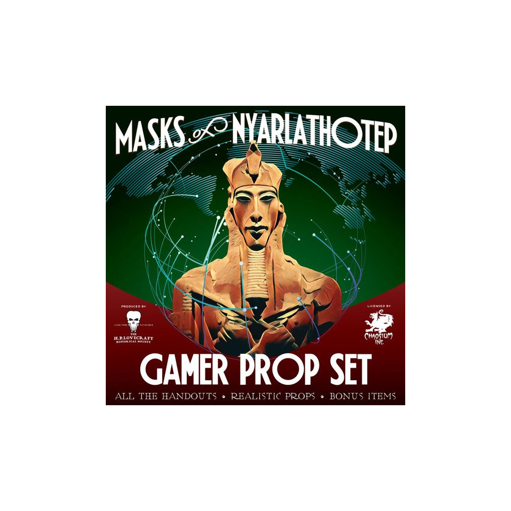 HPLS - Masks of Nyarlathotep - Gamer Prop Set