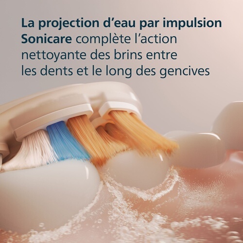 Brossette dentaire Philips Sonicare HX9094/87 All in One Lot de 4 Blanc