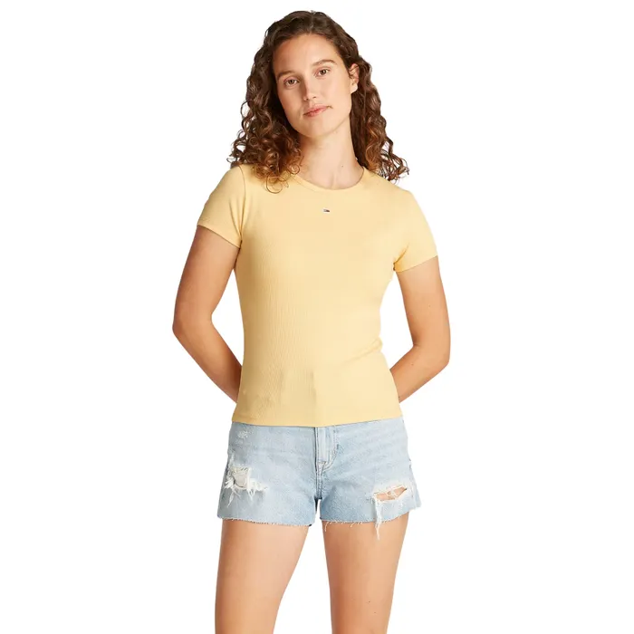 Tommy Hilfiger Essential Slim Rib-Knit Shirt Dames