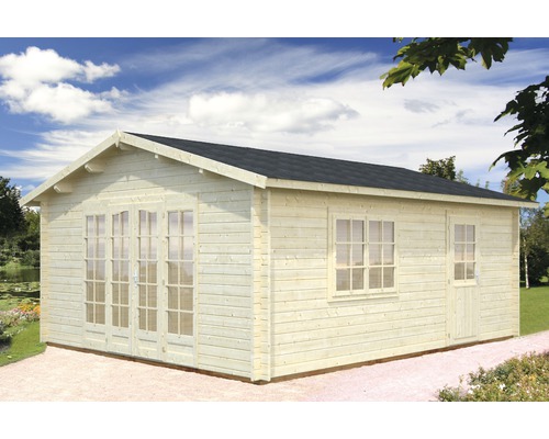 Tuinhuis Palmako Irene, 23,9 m², inclusief vloer, 514 x 598 cm, natuurlijke afwerking