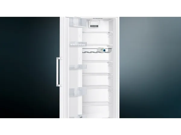 Siemens iQ300 KS36VVWDP - Køleskab - bredde: 60 cm - dybde: 65 cm - højde: 186 cm - 346 liter - Klasse D - hvid
