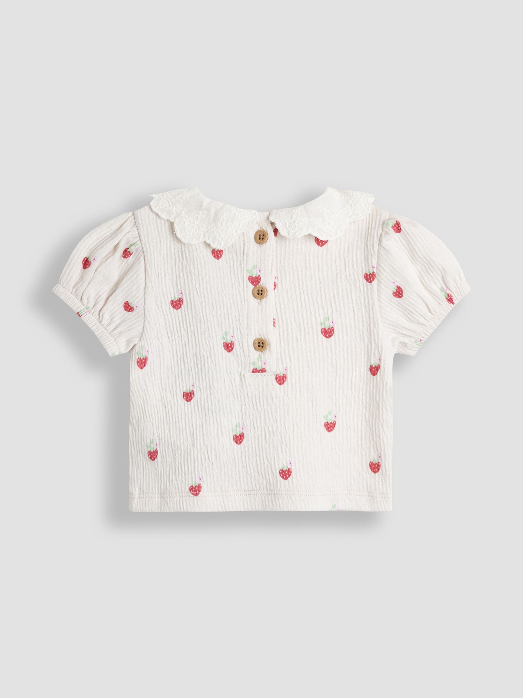 JoJo Maman Bébé 2-Piece Top and Dungaree Set