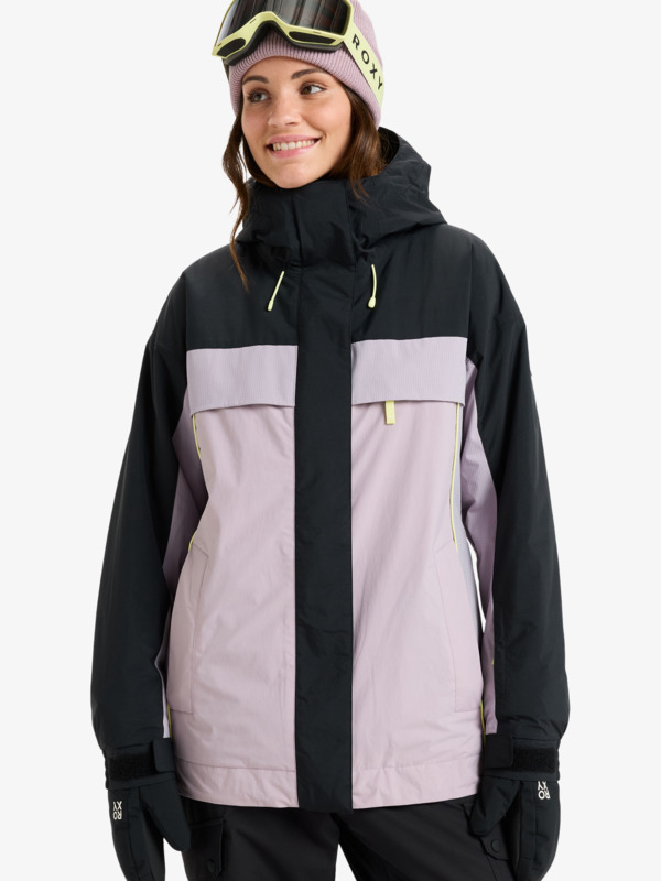 Respective 15K Veste de snow technique Violet Femme