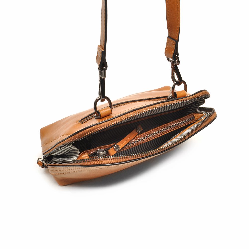 Berba Icons Crossbody Tas Cognac