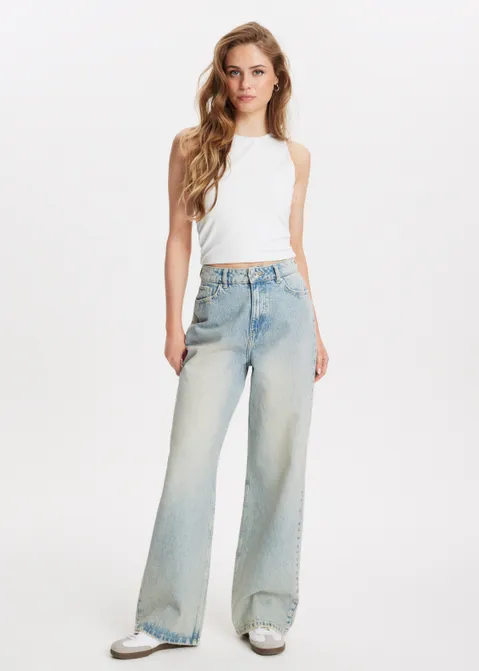 Sadie baggy jeans blauw (BLW.BL)