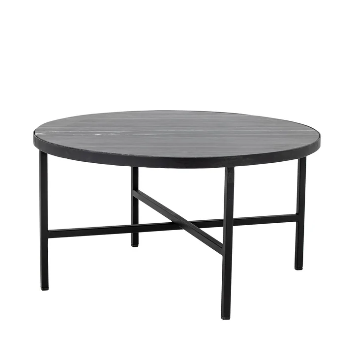 Bloomingville - Estelle Couchtisch, Ø 76 cm, grau