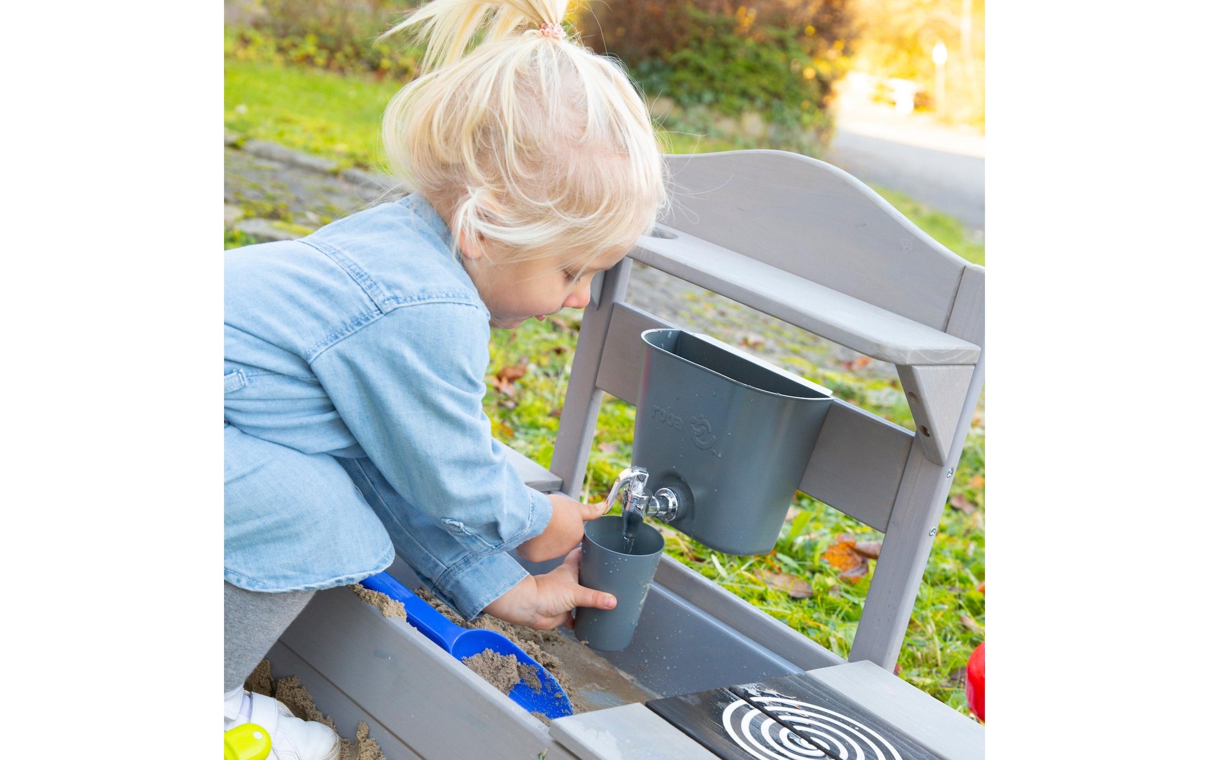 roba® Outdoor-Spielküche »BBQ Grau«