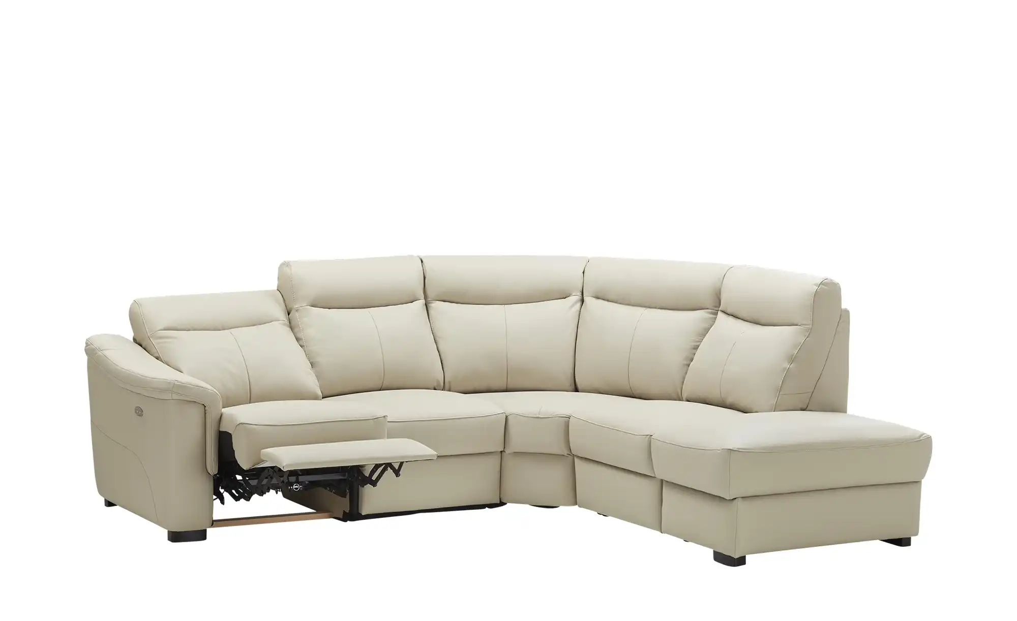 uno Ecksofa Leder und Kunstleder Barcelona