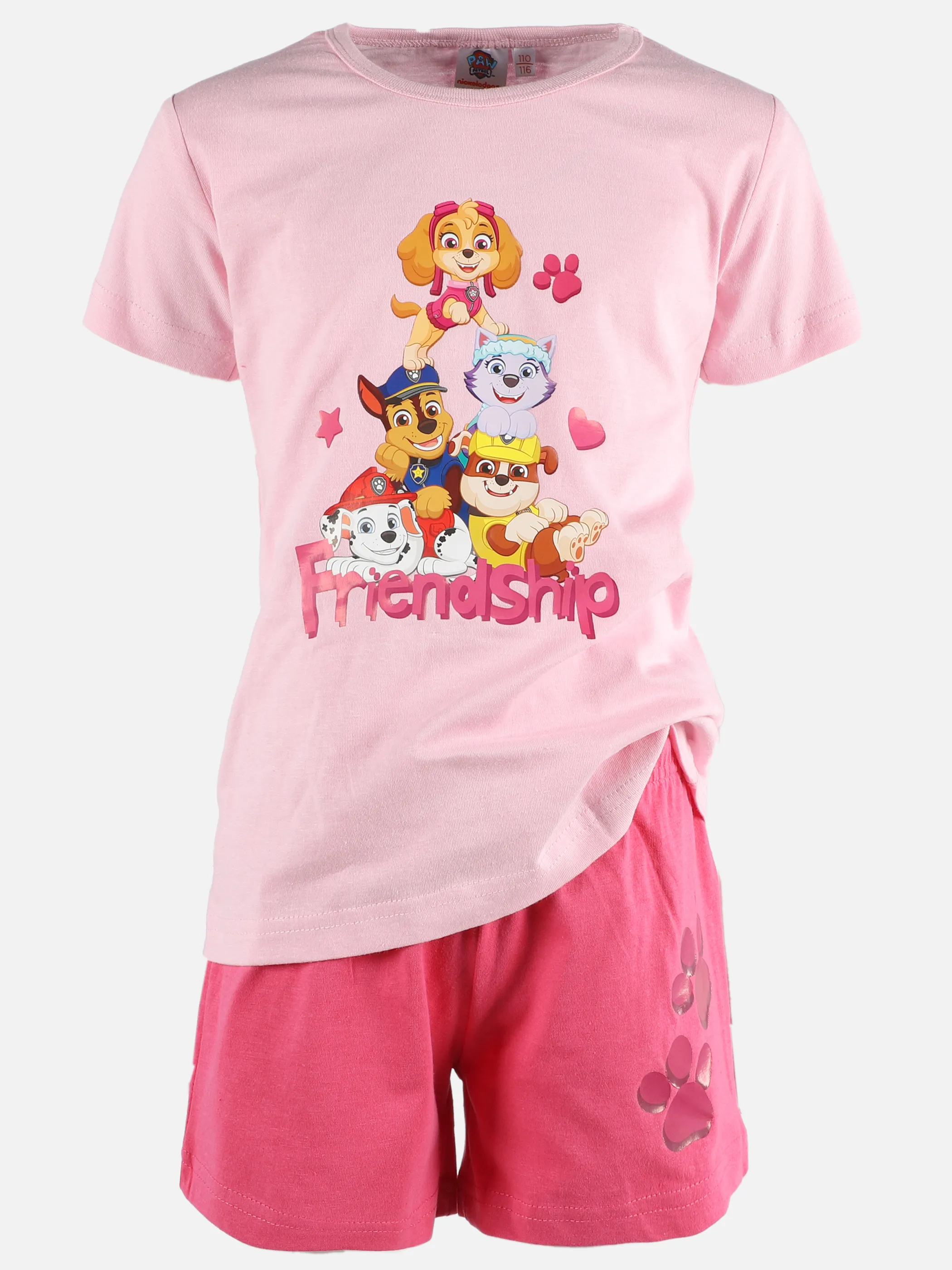 Mädchen Shorty mit Paw Patrol Motiv