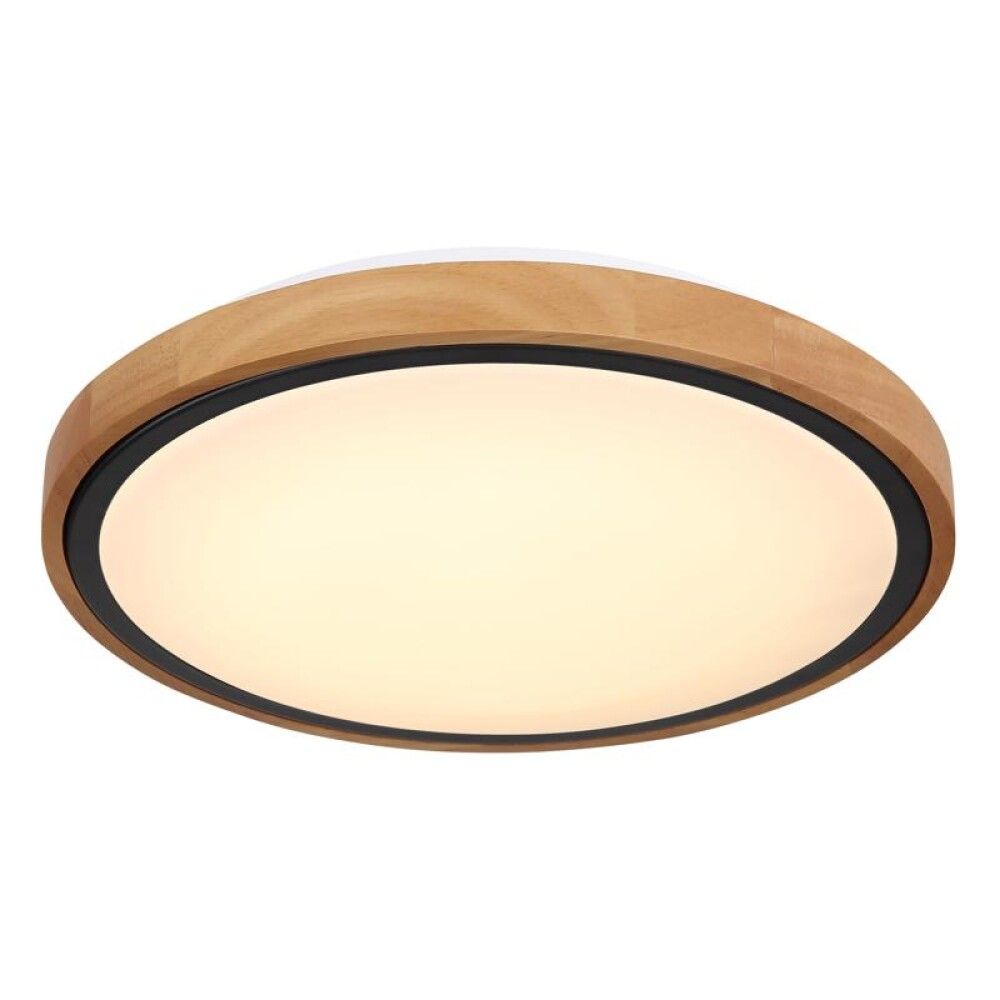 LED-LOFTLAMPE GLOBO BRUNO SORT/TRE 3000/4500/6000K 12W 31CM