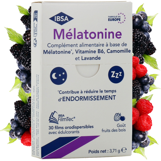 IBSA Mélatonine FilmTec - Favoriser l'Endormissement
