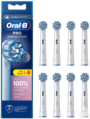 Oral-B Pro Sensitive Clean Brossettes Pour Brosse À Dents 8 Unités