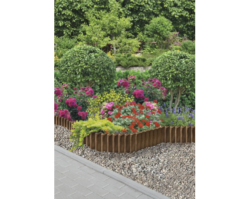 Bedrand rolplank 180 x 20 cm, drukgeïmpregneerd