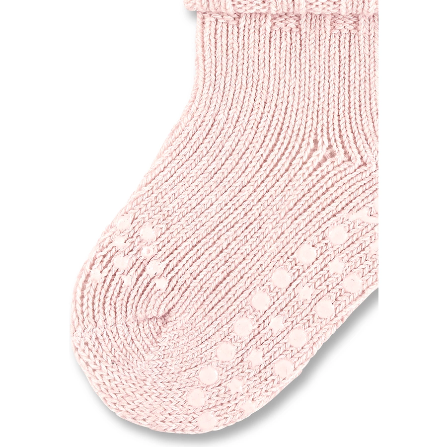 Sterntaler ABS-Krabbelsöckchen Wolle rosa