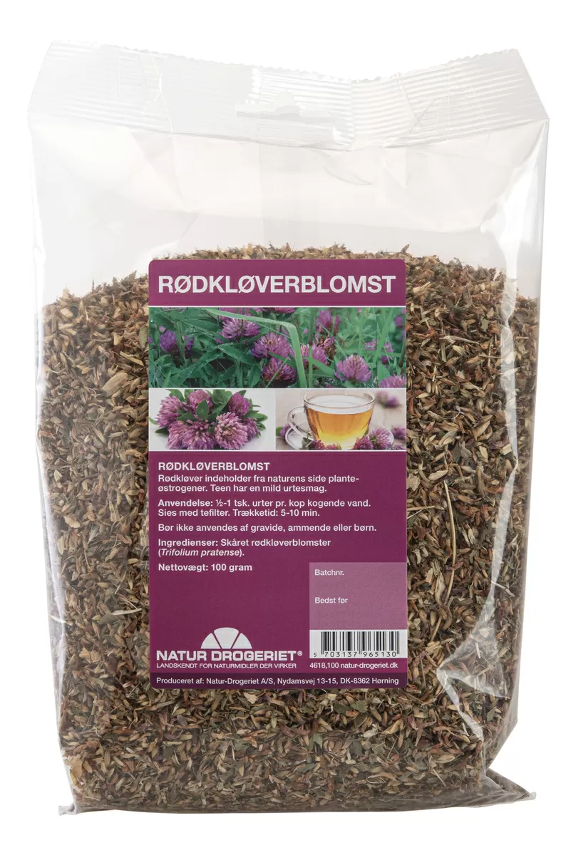 Natur-Drogeriet Rødkløverblomst - 100 g.