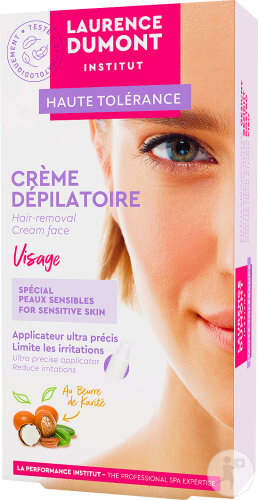 Laurence Dumont Haute Tolérance Crème Dépilatoire Visage Peaux Sensibles 20ml