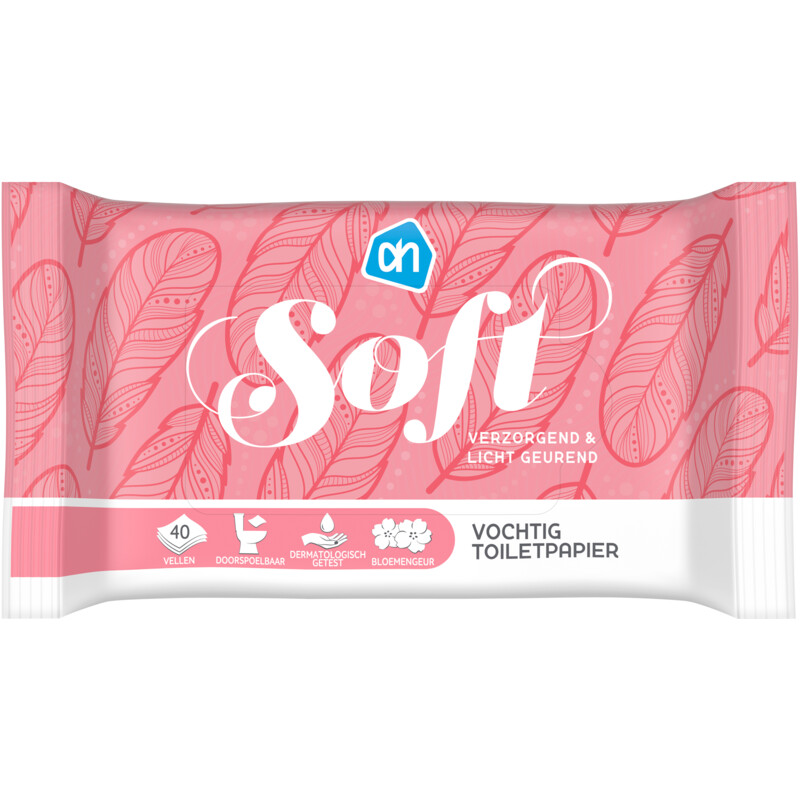 AH Vochtig toiletpapier soft