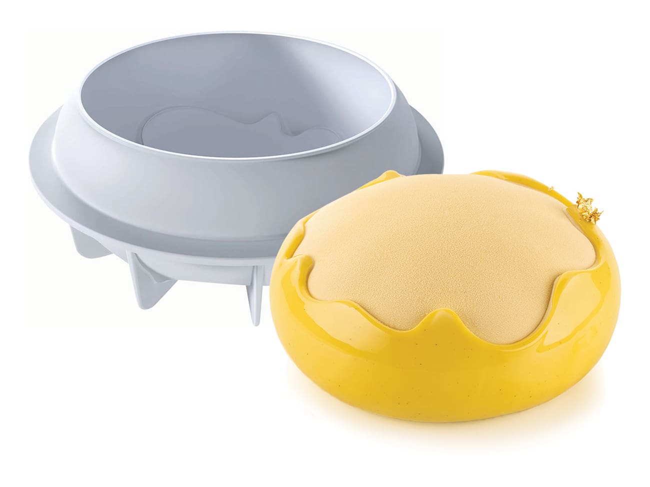 Moule silicone Splash - Ø 17 x ht 7,7 cm - Silikomart