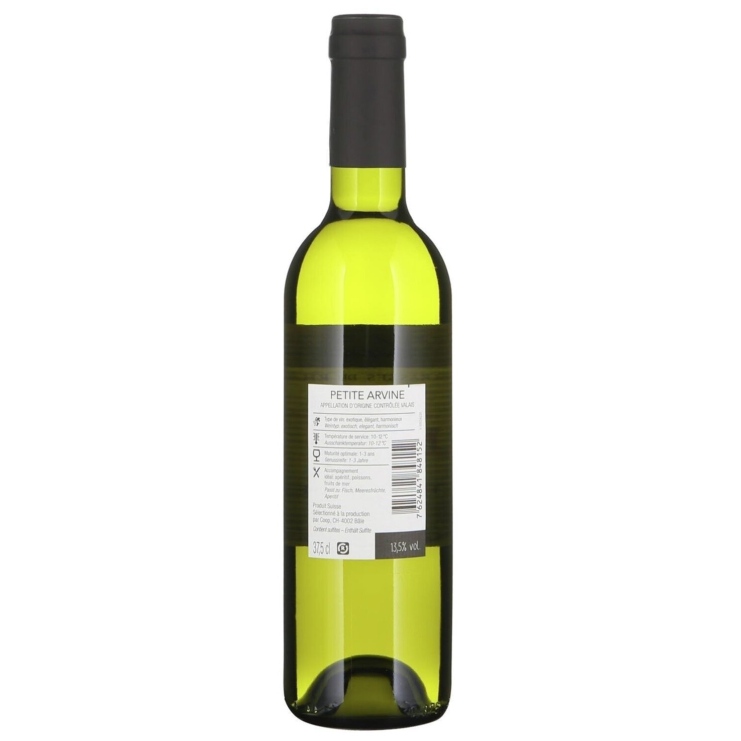 Valais AOC Petite Arvine Terrasses du Rhône Bibacchus -37.5cl