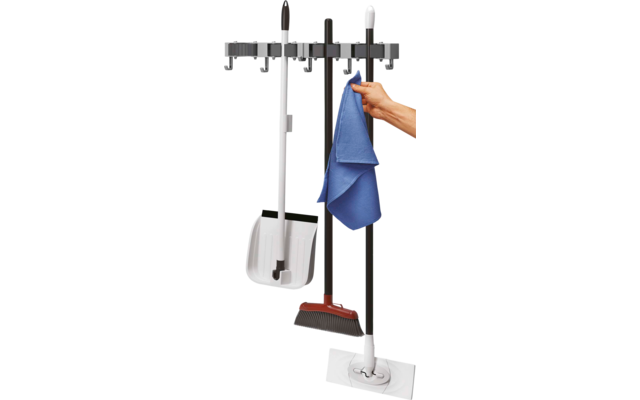 Metaltex Hang-Up Klemmleiste für Besen
