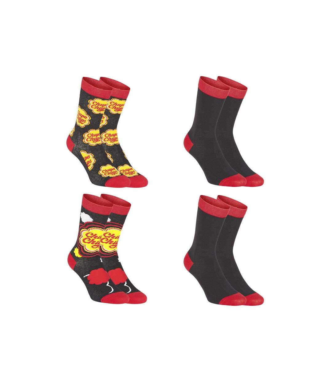 Lot de 8 paires de chaussettes Chupa Chups Homme