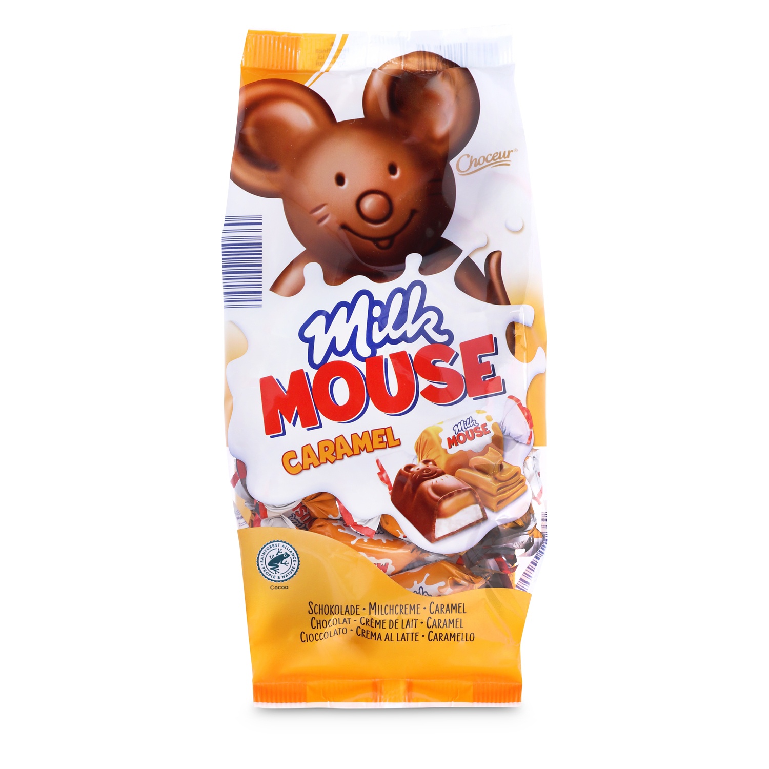 CHOCEUR Milch Mäuse, Karamell 210 g