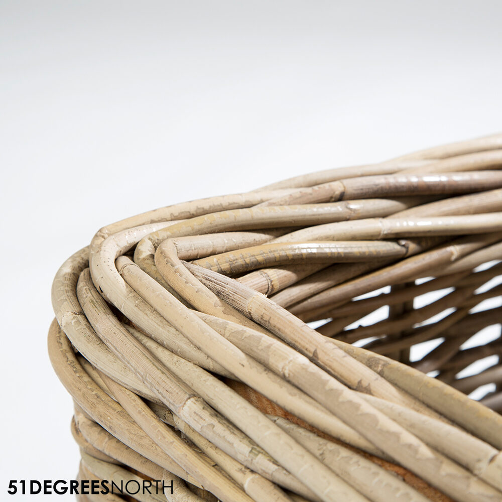 51 Degrees North Rattan Bed