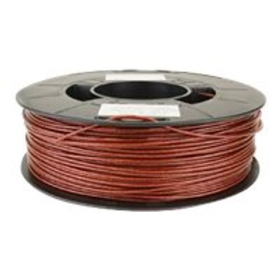 Dagoma Chromatik - filament 3D PLA - Ø 1,75 mm - 750g - rouge à paillettes